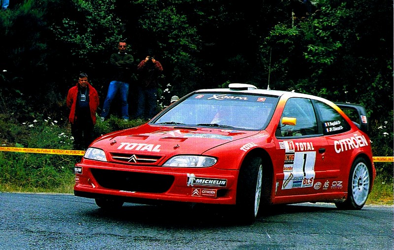 Citroen Xsara T4 WRC rally car