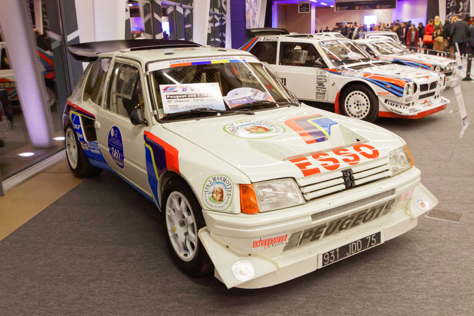 Peugeot 205 T16 rally car