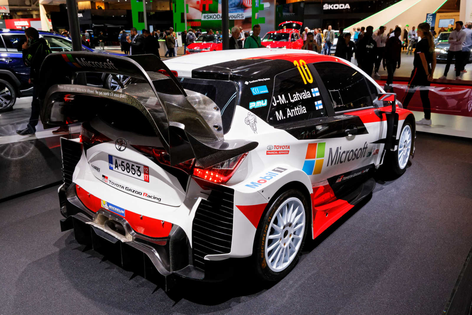 Toyota Yaris WRC rally car