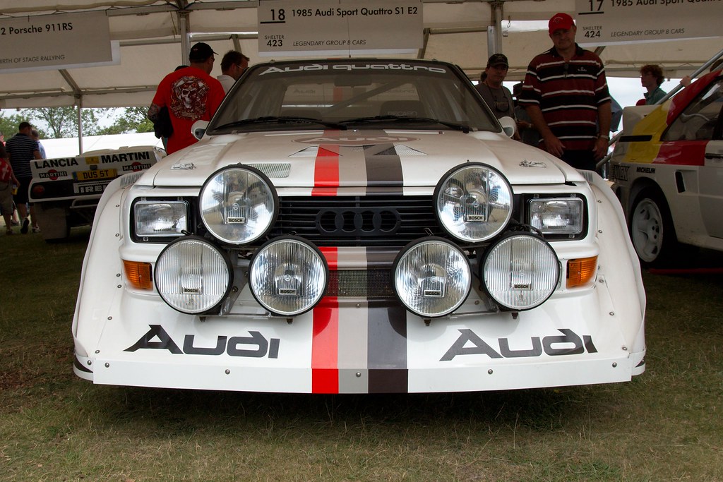 Audi Sport Quattro S1 rally car 