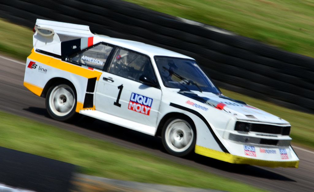 Audi Sport Quattro S1 rally car 