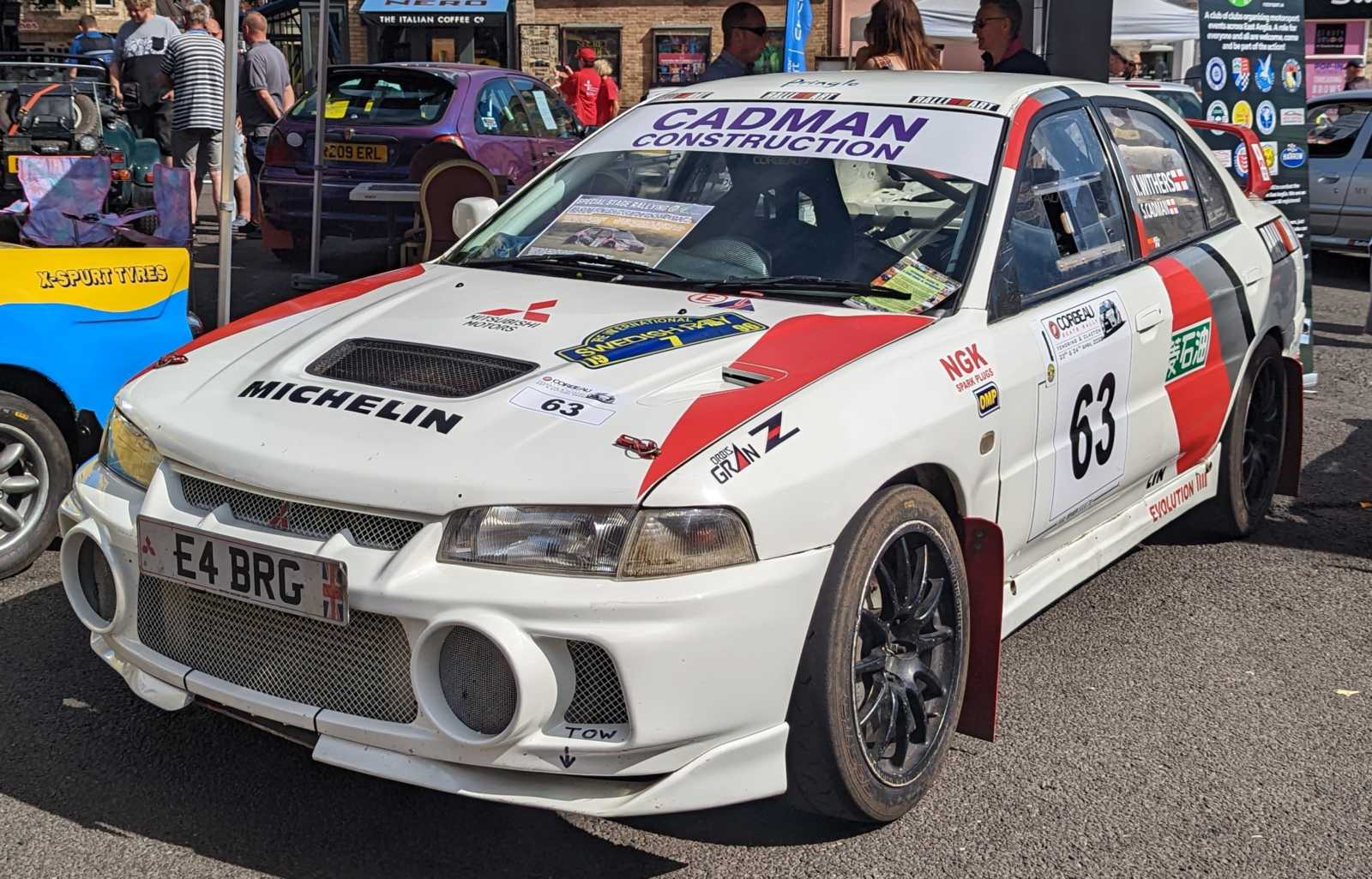 1996 Mitsubishi Lancer Evolution IV Rally Car